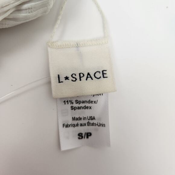 L*Space Winnie Bikini Top in Cream Size Small NWT - Picture 5 of 5